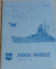 1970 Katalog (1 St.) "Hansa" - Modelle 1:1250 Schowanek